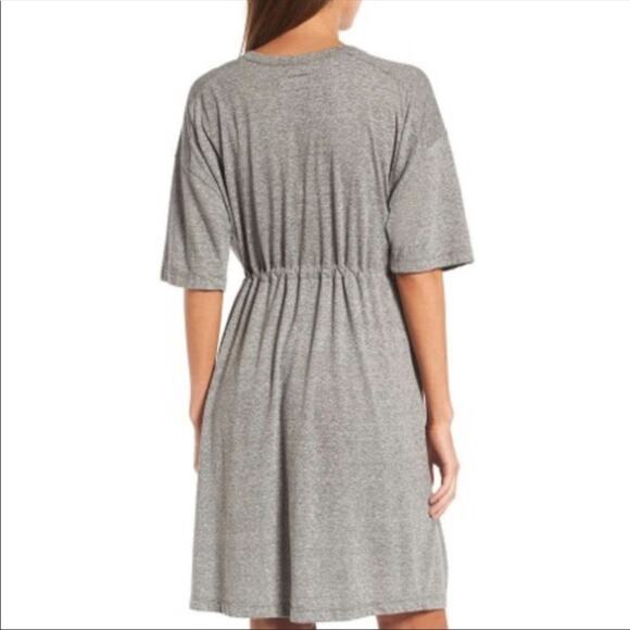 Current Elliot Easy Knit Dress Heather Gray Sz 1 S/M - Picture 2 of 7